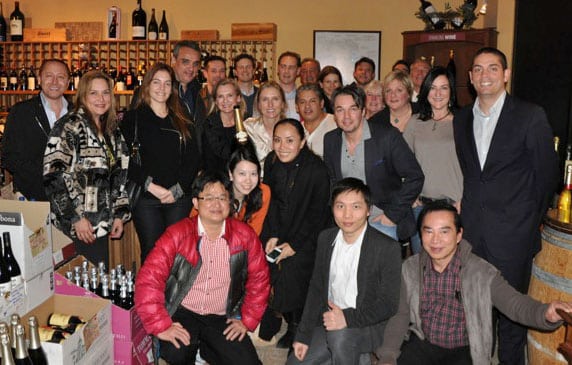 Doctors participating in the Beautiful Brows Workshop at the  Prima Italian Restaurant and Winery in Walnut Creek 